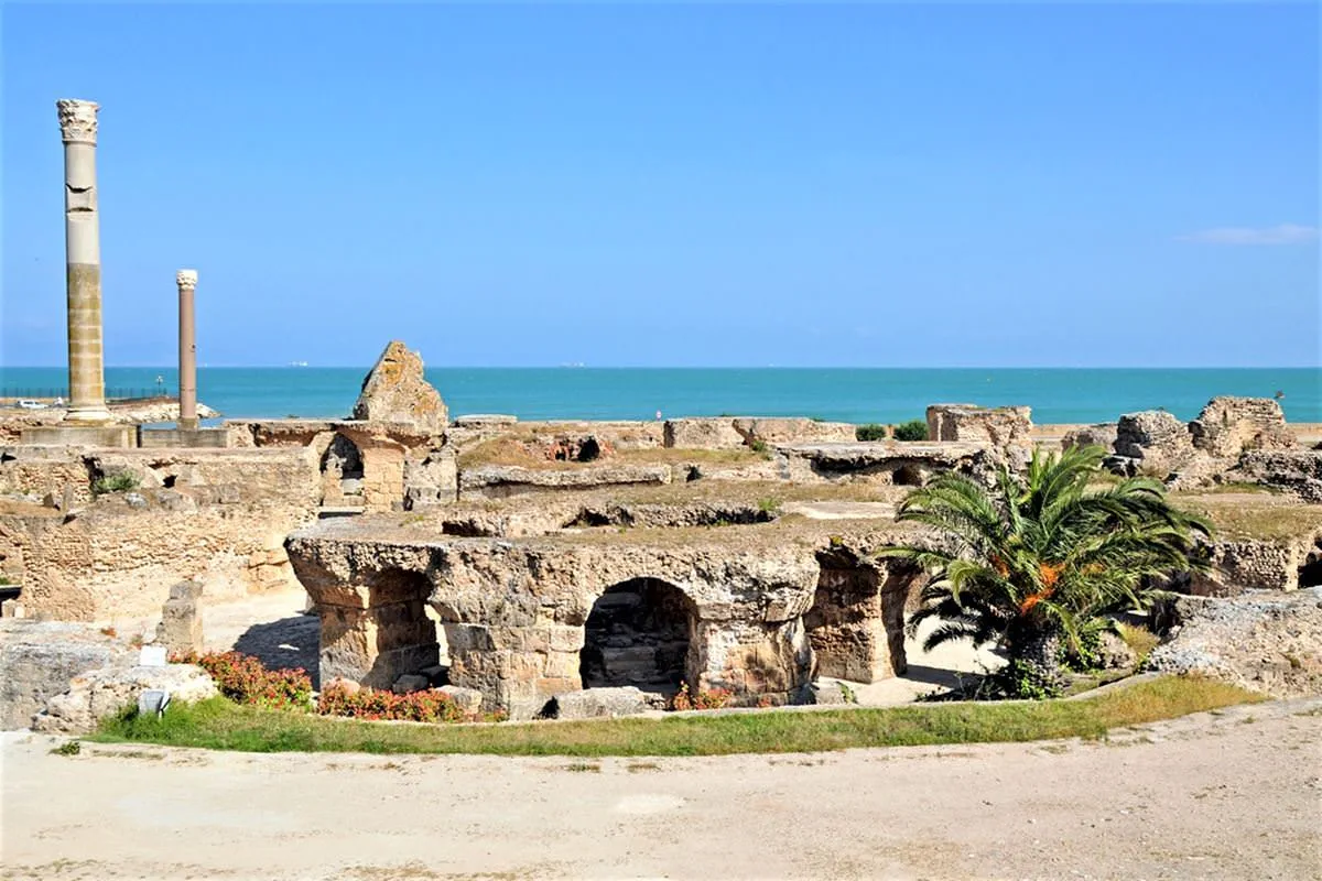 Cartago Termas Ruta Túnez 