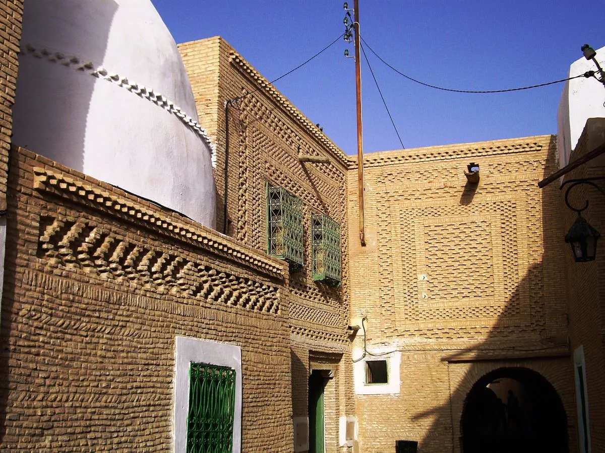 Arquitectura típica del Jerid Ruta Túnez 