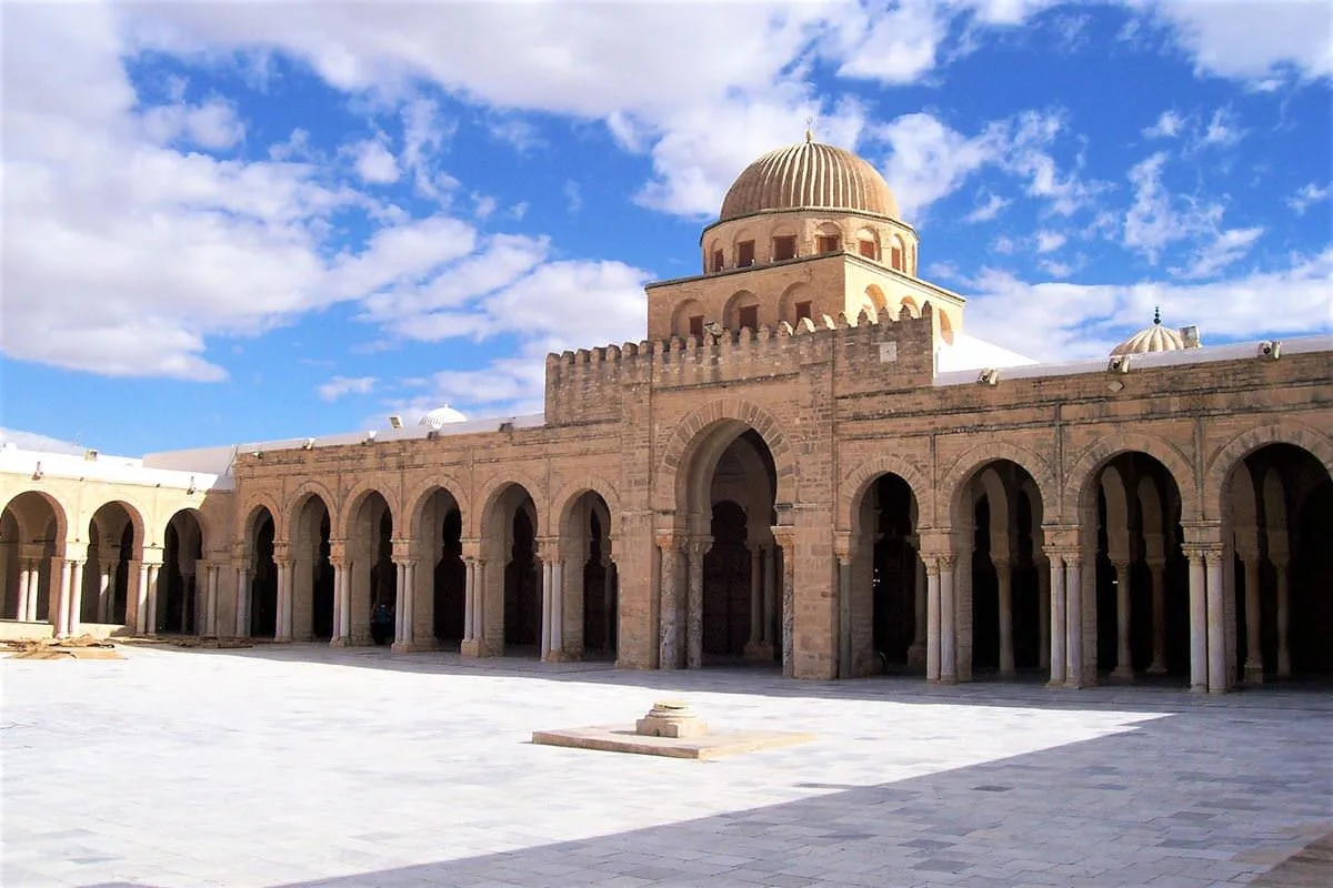 Cúpola Mezquita Kairuán Ruta Túnez